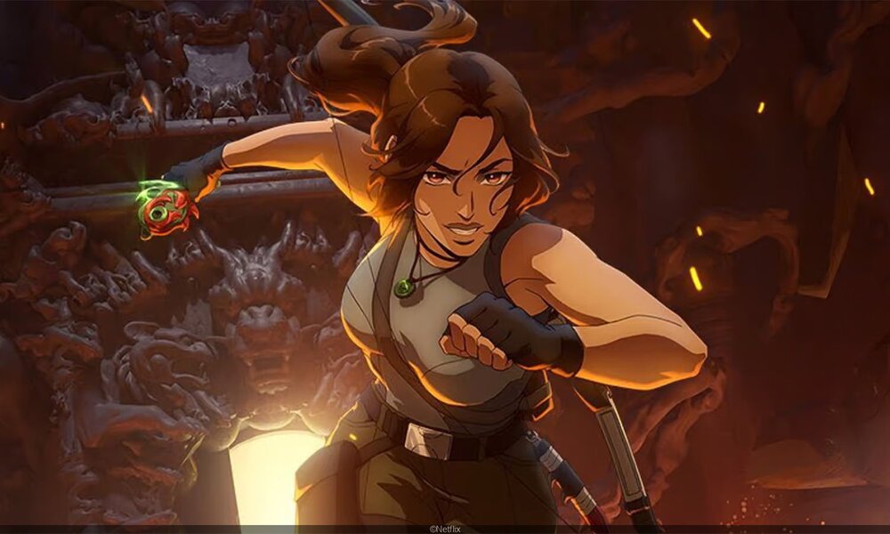 Gefahrensucherin: Lara Croft ist auch in jungen Jahren furchtlos. | © Netflix