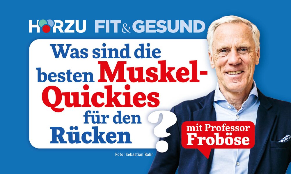 Podcast Fit & Gesund mit Professor Froböse | © HÖRZU