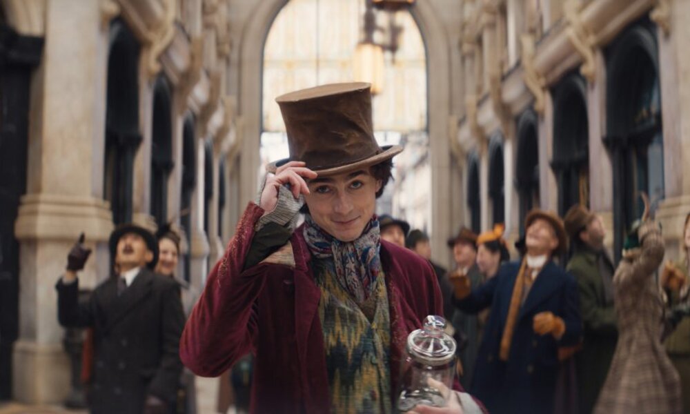 Wonka mit Timothee Chalamet | © 2023 Warner Bros. Entertainment Inc. 