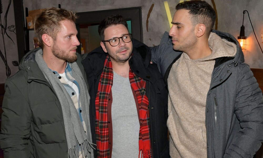 Paul (Niklas Osterloh), Tuner (Thomas Drechsel), Nihat (Timur Ülker) | © RTL/Rolf Baumgartner