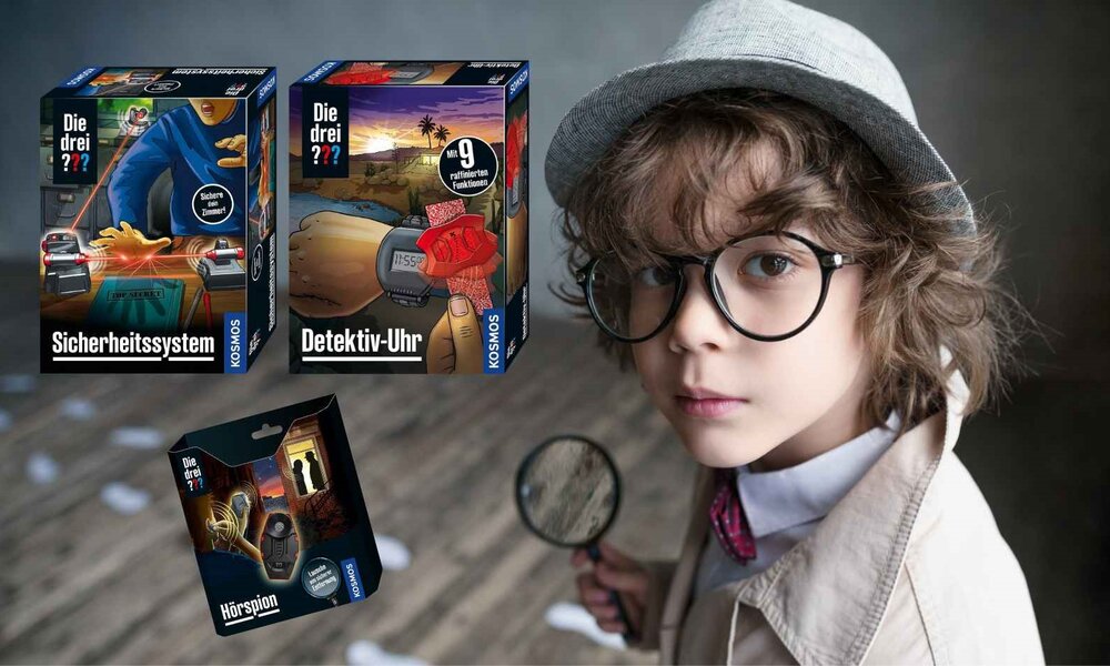 Kleiner Detektiv mit Lupe | © iStock / Getty Images Plus / Deklofenak / + Amazon/Kosmos