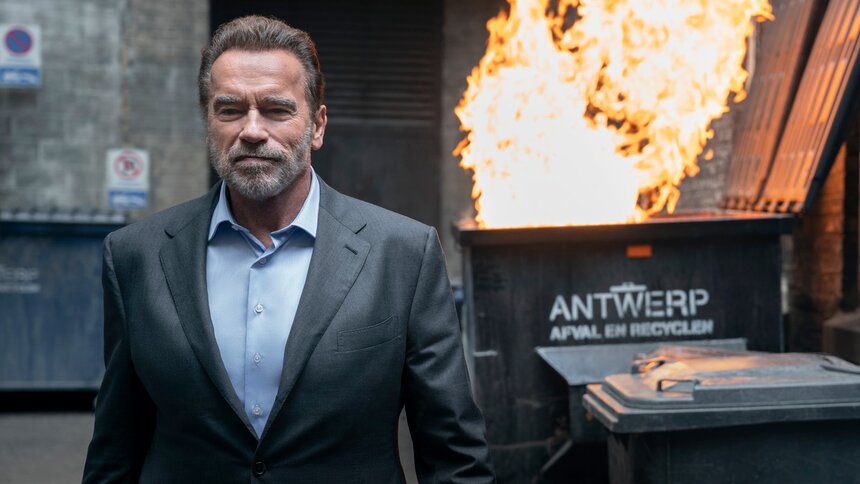 Arnold Schwarzenegger in der Netflix-Serie "FUBAR" | © Netflix/Christos Kalohoridis