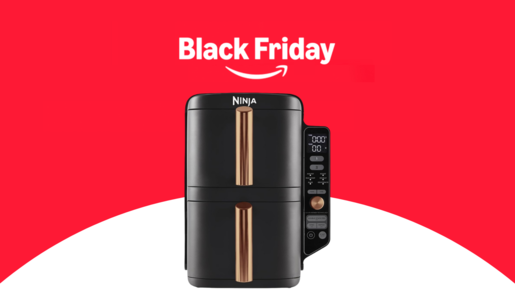 Black Friday 2024: Ninja Heißluftfritteuse mit zwei Fächern aktuell 85 Euro günstiger! | © Amazon