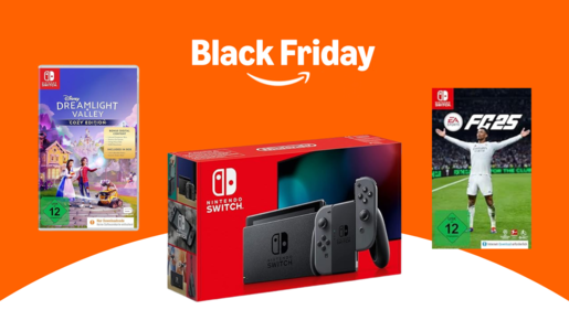 Nintendo Switch und Nintendo Switch Spiele: Auch nach dem Black Friday im Angebot | © Amazon