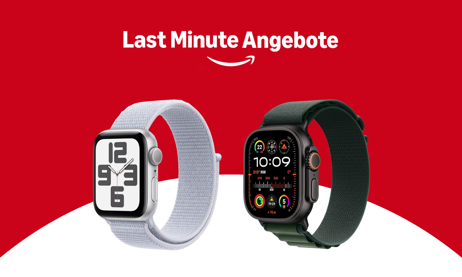Apple Watch zu Weihnachten: Schnell sein und diese Last Minute Angebote auf Amazon sichern! | © Amazon