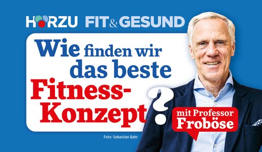 Podcast Fit & Gesund mit Professor Froböse: Wie finden wir das beste Fitnesskonzept? | © HÖRZU