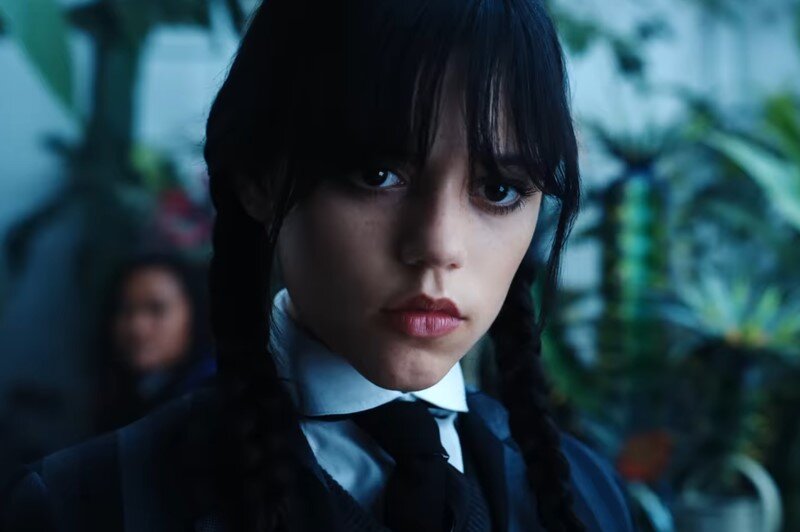 Jenna Ortega in der Netflix-Serie "Wednesday" | © Netflix