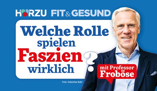 Podcast Fit & Gesund mit Professor Froböse: Warum Faszien uns in Form halten | © HÖRZU