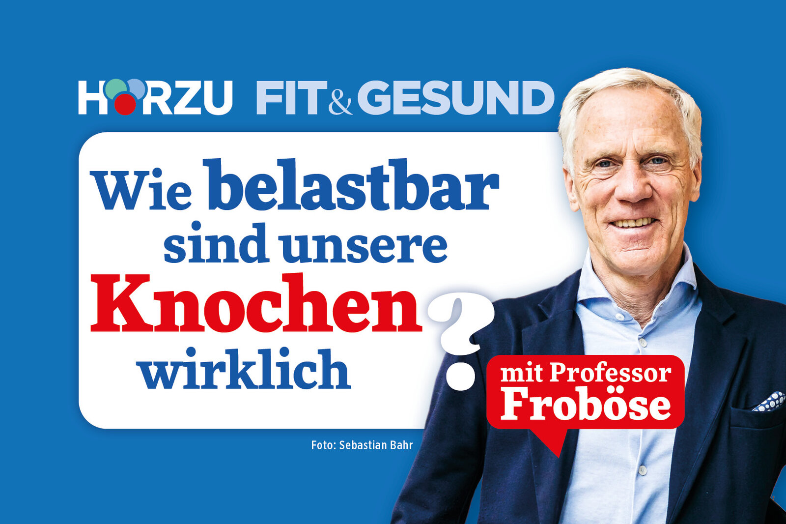 Fit & Gesund mit Professor Froböse | © HÖRZU