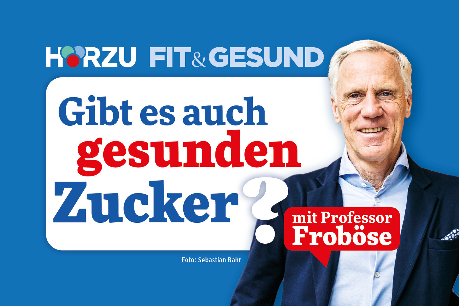 Podcast Fit & Gesund mit Professor Froböse: Wann Zucker wirklich schädlich ist | © Imago