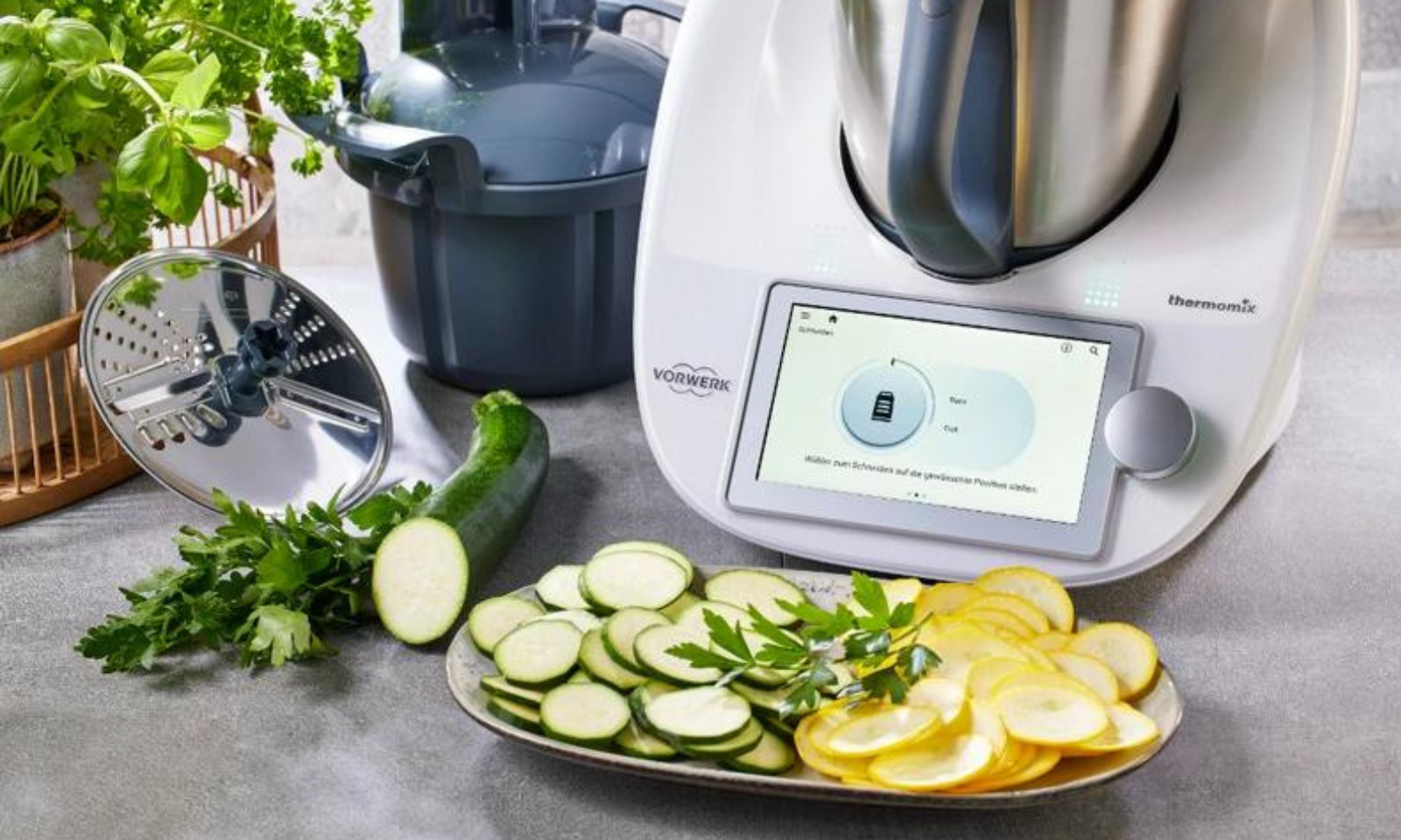 Gemüse schneiden mit Thermomix | ©  Vorwerk